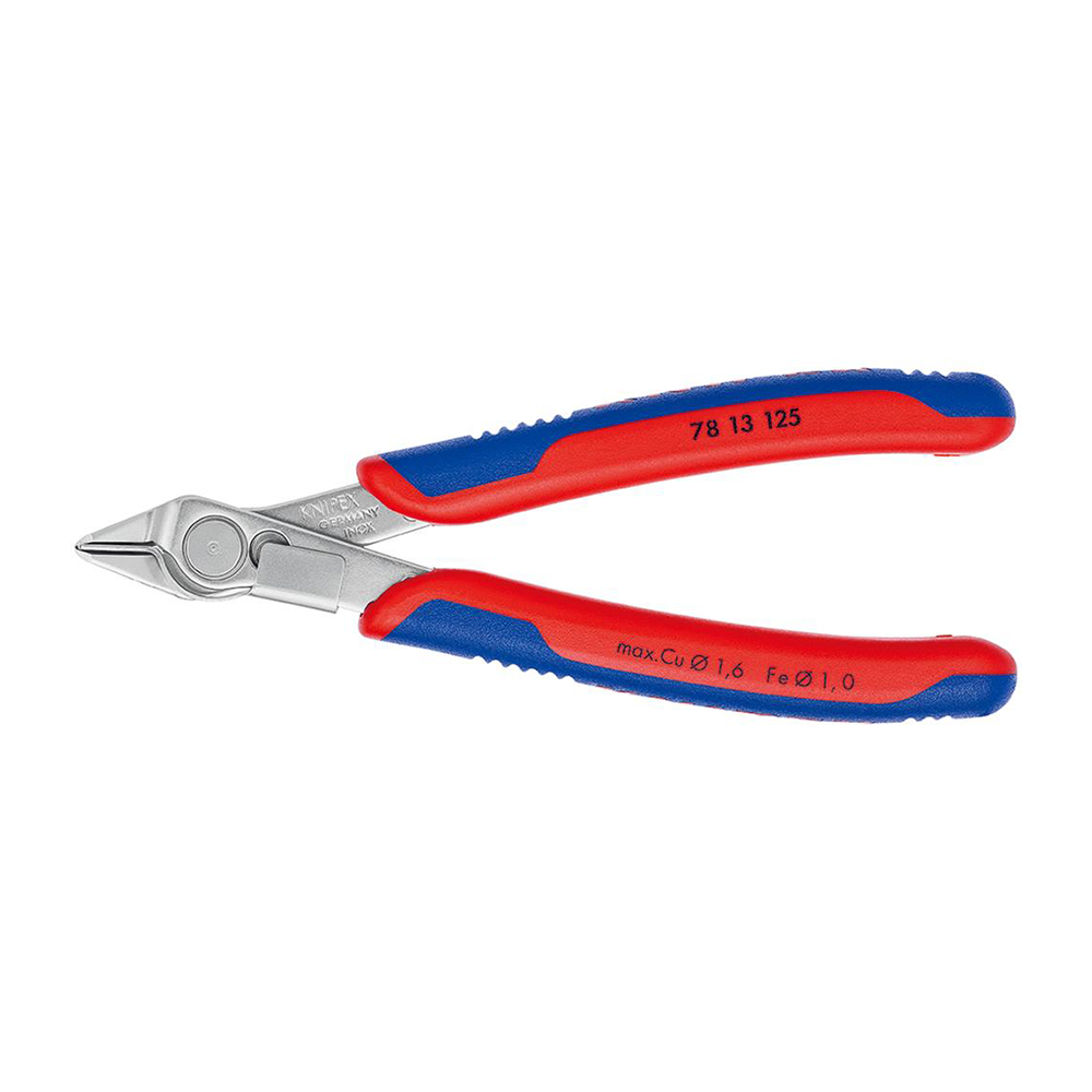 [KNIPEX 크니펙스] 78 13 125 SB(5인치)납캐쳐 정밀전자니퍼