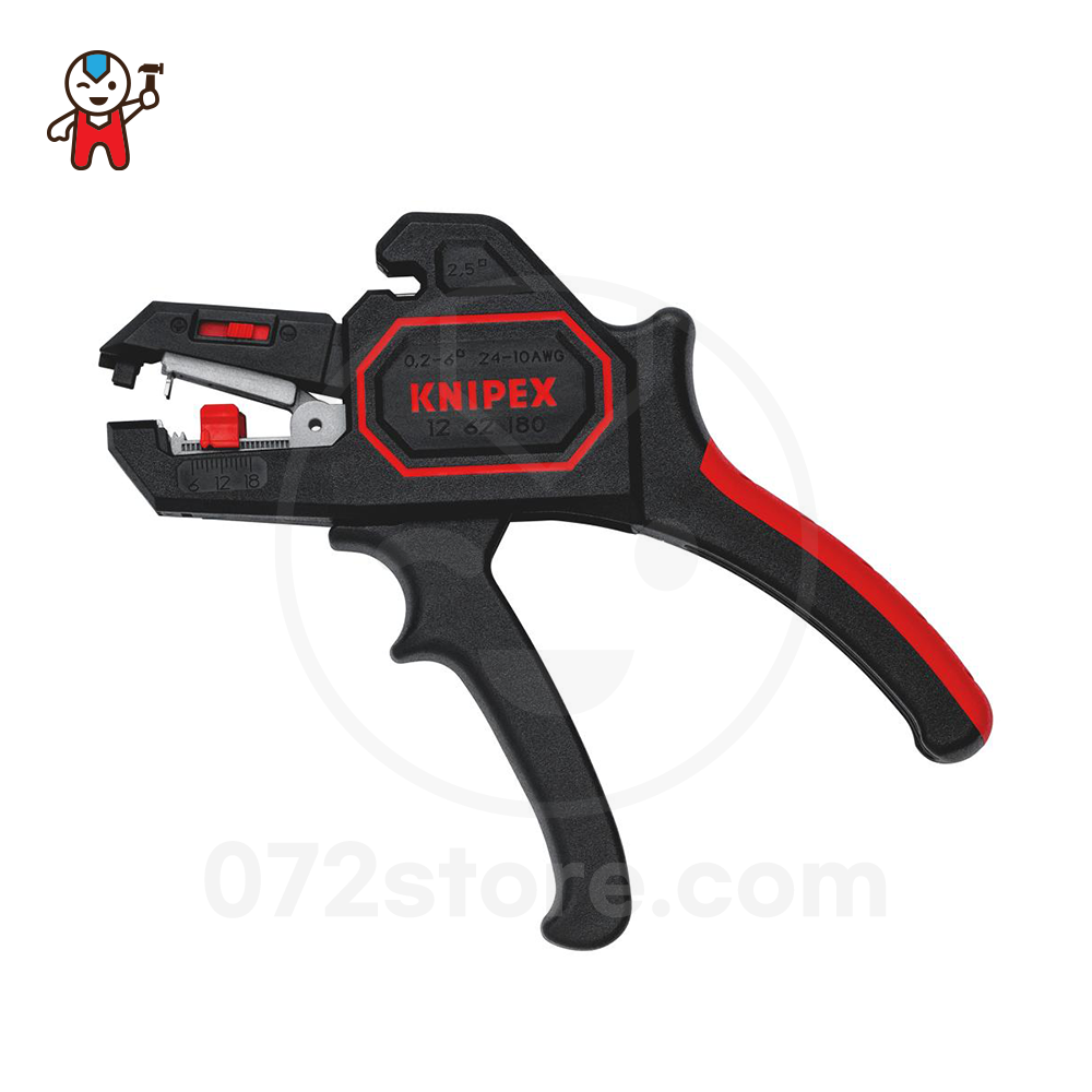 [KNIPEX 크니펙스] 12 62 180 SB 자동스트리퍼