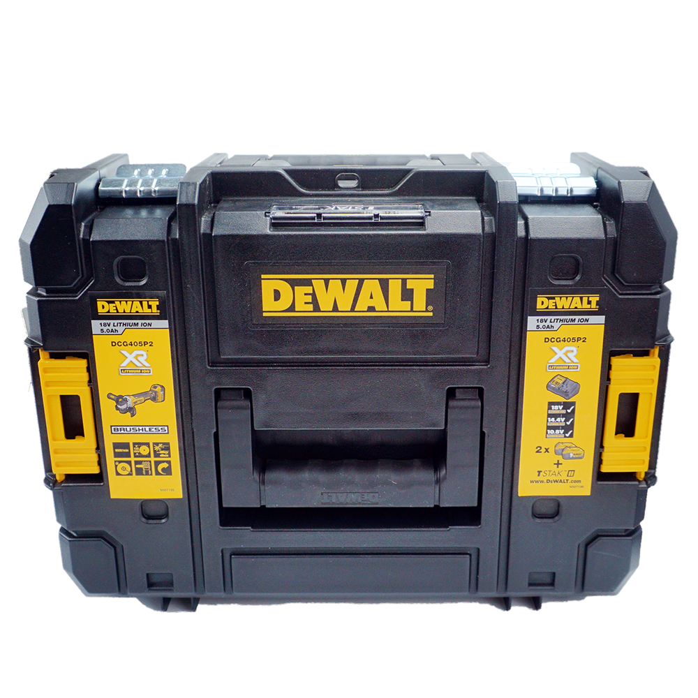 [DEWALT 디월트] DCG405P2 충전그라인더 배터리2개풀세트