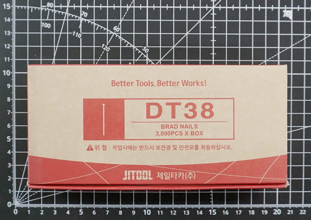 [제일타카㈜] DT38 목재목공용 타카핀 3000pcs