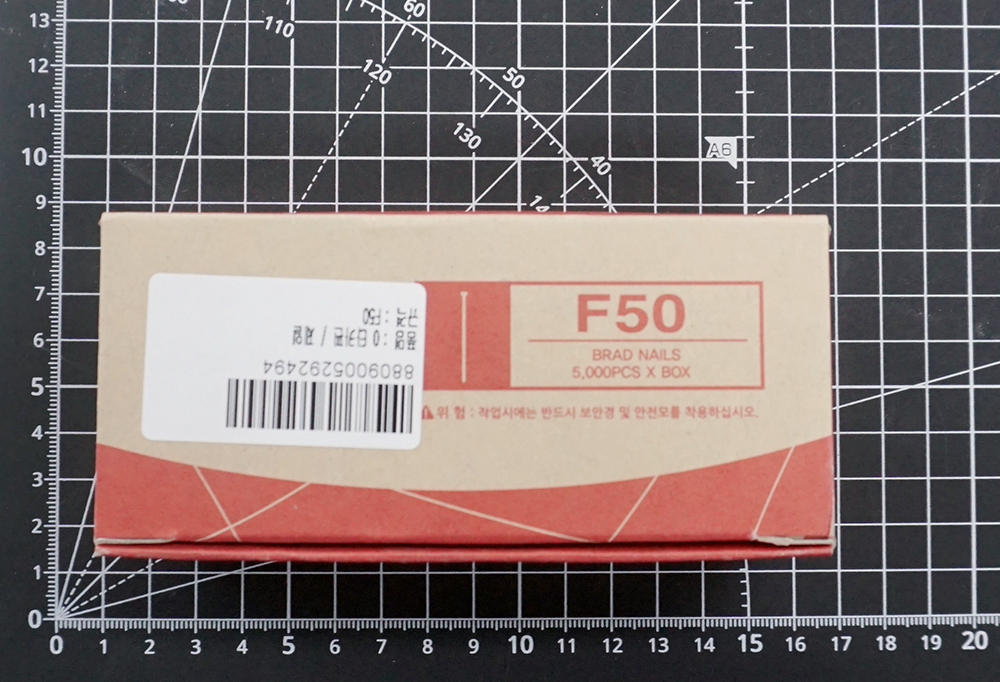 [제일타카㈜] F50 목재목공용 타카핀 못 5000pcs