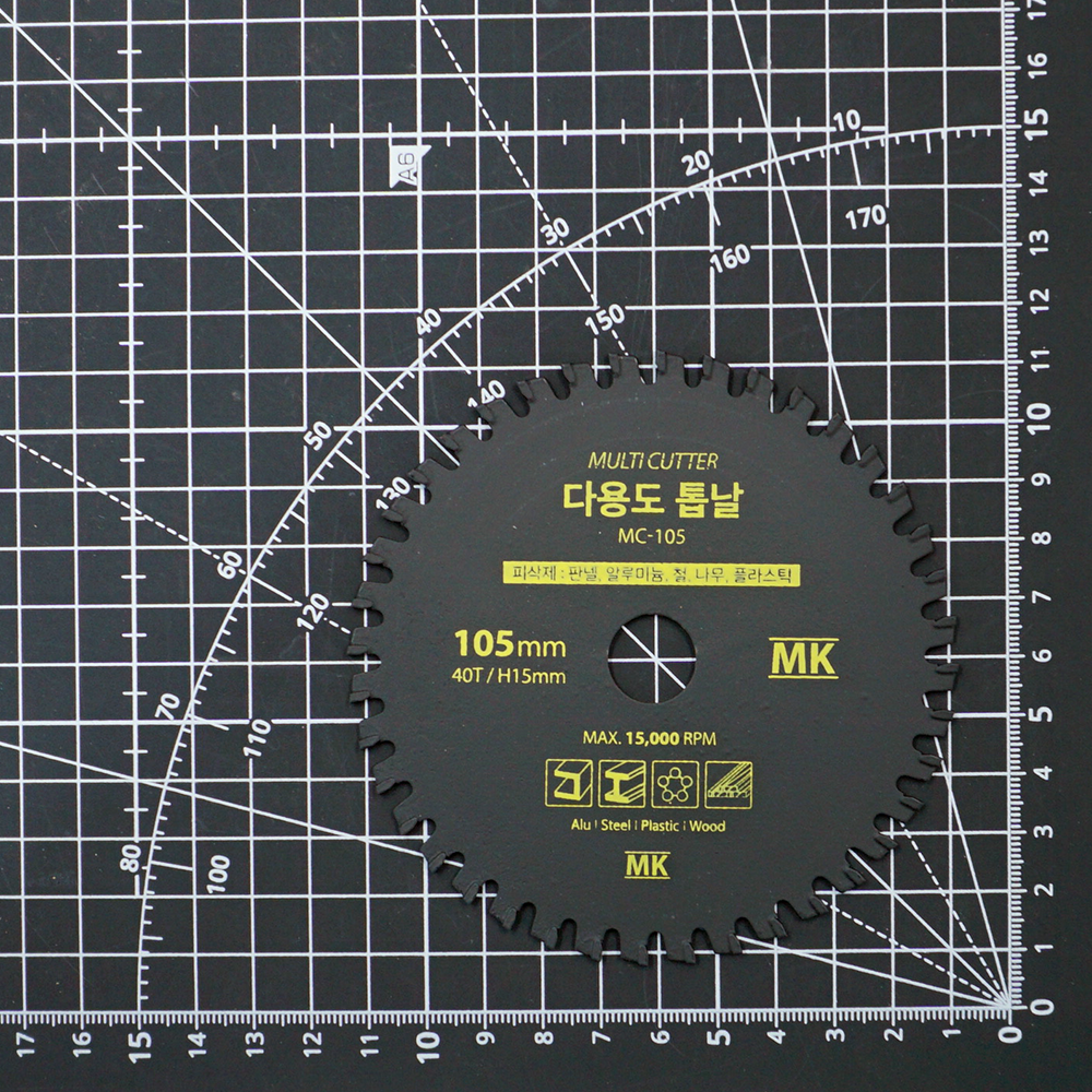 [MK 엠케이] MC-105 다용도원형날 4inch(105mm)