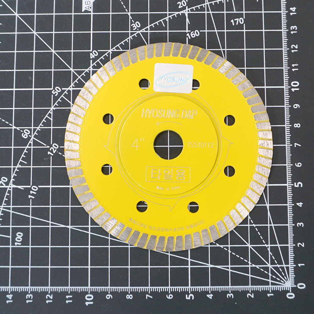 [HYOSUNG 효성디앤피] 타일용 터보 다이아몬드커터